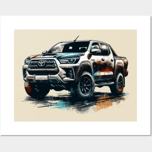 Toyota Hilux Posters and Art